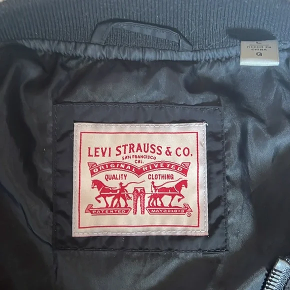 Levi’s Bomber Jacket Windbreaker - Picture 4 of 9